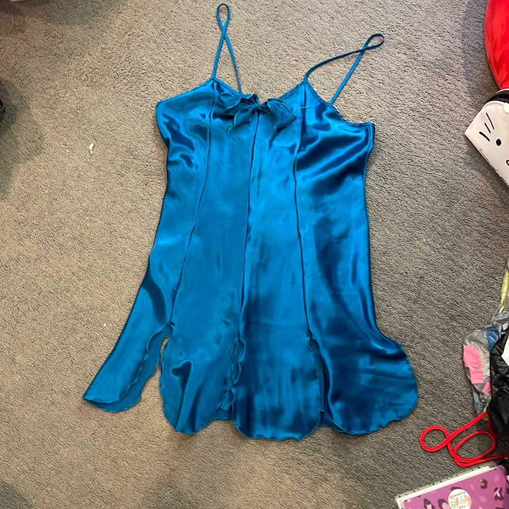 cinema etoile large slip dress 💙